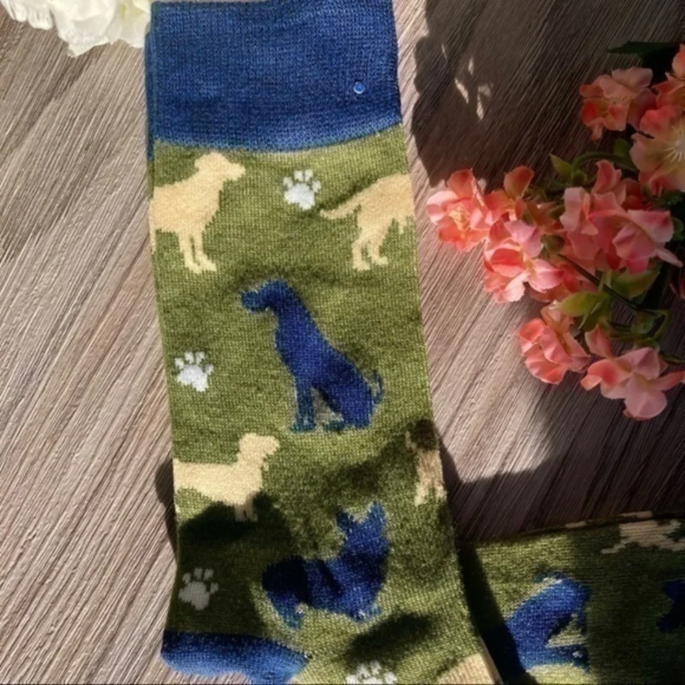 💋 Dog 🐶 pet lover crew socks 🧦 NEW